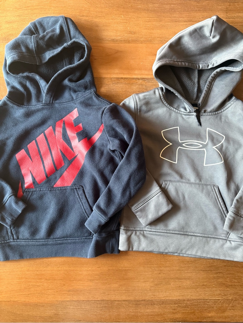 ⚡️3/$20 Nike Kids Navy Hoodie with bonus UA “play” hoodie